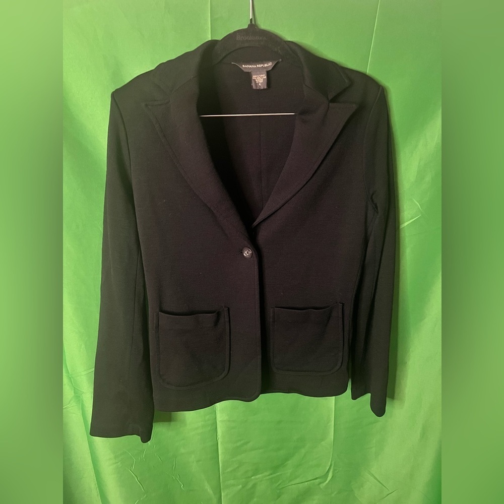 Banana Republic 100% Wool Blazer size 4